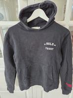 In Gold We Trust sweater zwart mt: S, Ophalen of Verzenden, Gebruikt, Jongen of Meisje, Trui of Vest