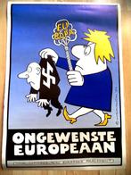 1994 affiche Opland Ongewenste Europeaan Controversieel, Rechthoekig Staand, Ophalen of Verzenden, Zo goed als nieuw, A1 t/m A3