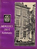 Autokampioen test Mercedes 280E 1972, Ophalen of Verzenden, Gelezen, Mercedes