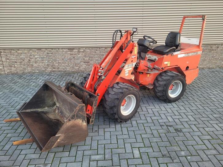 Schaffer 336 shovel.  ( weidemann - giant - avant ), Zakelijke goederen, Machines en Bouw | Kranen en Graafmachines, Wiellader of Shovel