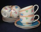 Città & Campagna (Villeroy & Boch) Desco - 6 kop en schotels, Ophalen of Verzenden, Zo goed als nieuw, Overige stijlen, Kop(pen) en/of Schotel(s)