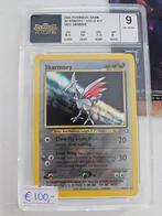 Skarmory Holo - Neo Genesis - Grade 9, Ophalen of Verzenden, Zo goed als nieuw, Losse kaart, Foil