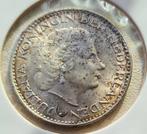 1 gulden 1967 met klop Amalia, Postzegels en Munten, Munten | Nederland, 1 gulden, Koningin Juliana, Zilver, Ophalen of Verzenden