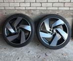 2x VW Golf GTI Richmond 18 Inch Velgen met Winterbanden, Auto diversen, Wieldoppen, Ophalen of Verzenden, Zo goed als nieuw