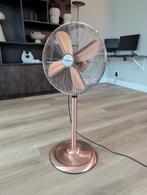 Stijlvolle Retro Staande Ventilator – Bestron – Koperkleurig, Witgoed en Apparatuur, Ventilatoren, Ophalen, Zo goed als nieuw