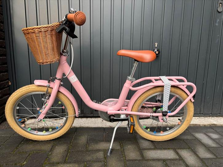 Puky Youke 16 inch meisjesfiets - roze, Fietsen en Brommers, Fietsen | Kinderfietsjes, Gebruikt, Ophalen