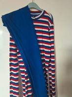 Set jurkje jill rood wit blauw met legging mt 164, Kinderen en Baby's, Meisje, Ophalen of Verzenden, Zo goed als nieuw, Jurk of Rok