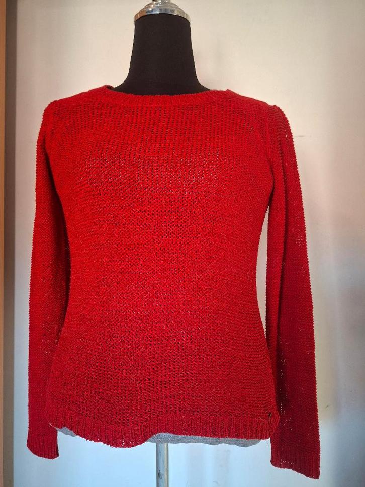 Only rode gebreide trui maat M, Kleding | Dames, Truien en Vesten, Zo goed als nieuw, Maat 38/40 (M), Rood, Ophalen of Verzenden