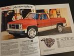 Brochure GMC C/K Pickups 1986, Ophalen of Verzenden, Zo goed als nieuw, Overige merken