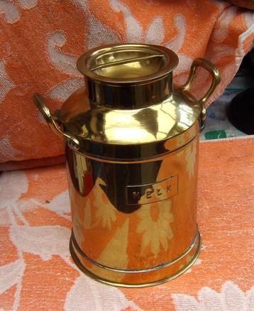 koperen melkbus/ kleine melkbus van koper/ woonaccessoire beschikbaar voor biedingen