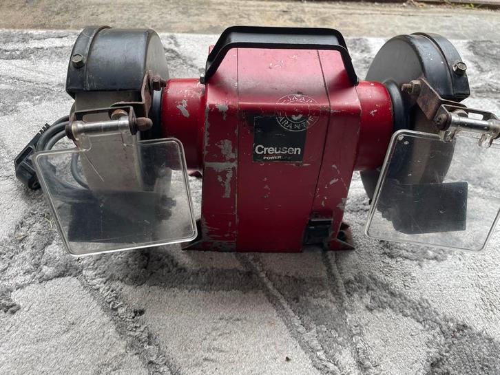 Creusen Werkbankslijpmachine - Gebruikt, Doe-het-zelf en Verbouw, Gereedschap | Slijpmachines, Gebruikt, Werkbankslijpmachine