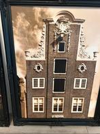 Lijst met sepia foto, Ophalen, Zo goed als nieuw, Schilderij, Minder dan 50 cm