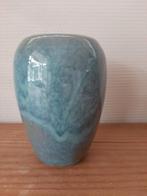 Vaas keramiek blauw groen, Antiek en Kunst, Antiek | Keramiek en Aardewerk, Ophalen of Verzenden