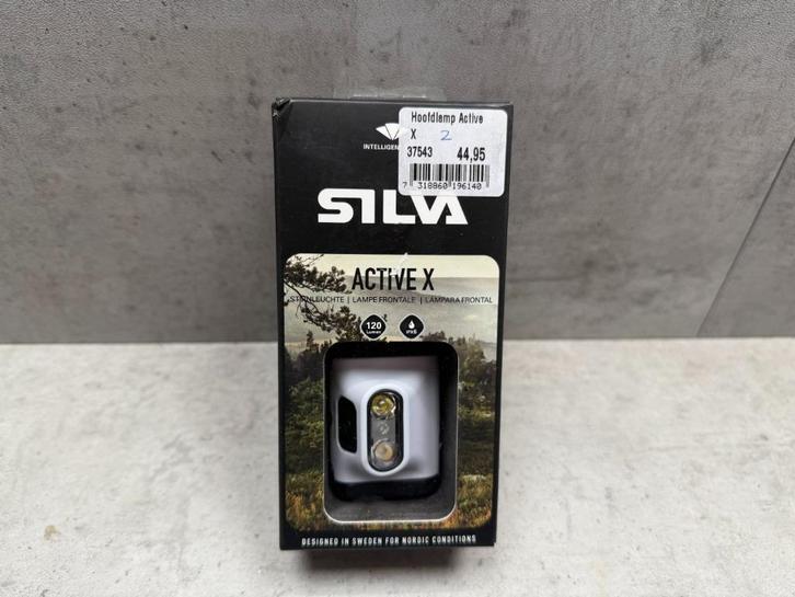 Silva Active X en XT hoofdlamp - NIEUW - C1271, Caravans en Kamperen, Kampeeraccessoires, Nieuw, Ophalen of Verzenden