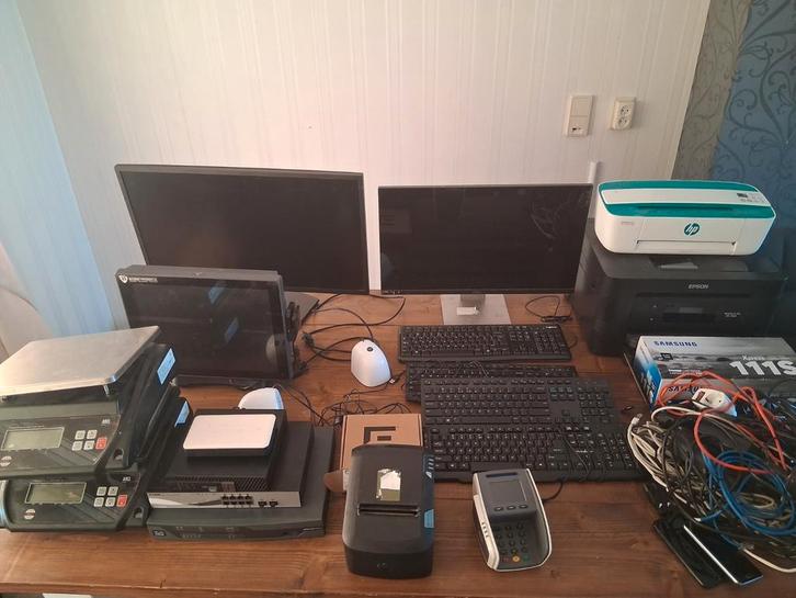 Kassasysteem,pinapparaat,d-link,cisco,dell,twv +-5000 euro, Computers en Software, Overige Computers en Software, Gebruikt, Ophalen of Verzenden