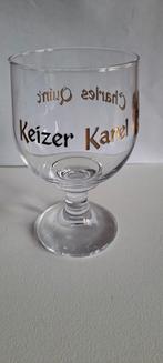 Keizer Karel Charles Quint Bierglas, Huis en Inrichting, Glas of Glazen, Gebruikt, Ophalen of Verzenden, Glas
