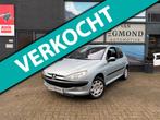 Peugeot 206 1.4 Gentry, Auto's, Peugeot, Stof, Bedrijf, 75 pk, Blauw
