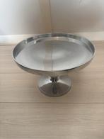 Stalen taartplateau, Huis en Inrichting, Ophalen of Verzenden, Zo goed als nieuw, Rond, Metaal