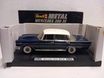 Mercedes Benz 300 SE donker blauw Revell metal 1:18 KRD, Revell, Ophalen of Verzenden, Zo goed als nieuw, Auto