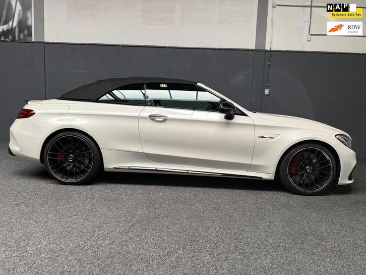 Mercedes-Benz C-klasse Cabrio AMG 63 S, Auto's, Mercedes-Benz, Particulier, Te koop, C-Klasse, 360° camera, ABS, Achteruitrijcamera