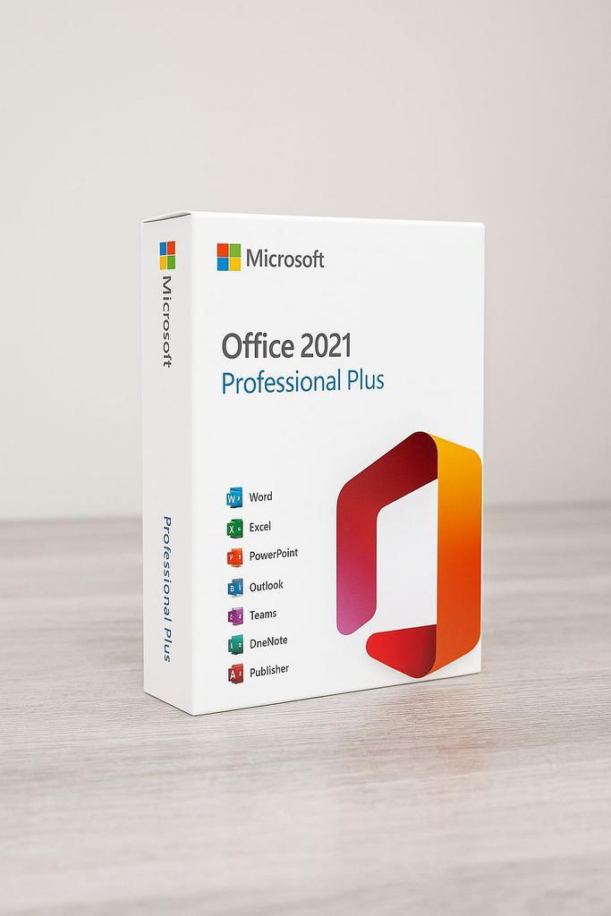Microsoft Office 2021 Professional Plus- Eenmalige Aankoop,, Computers en Software, Besturingssoftware, Nieuw, Ophalen of Verzenden
