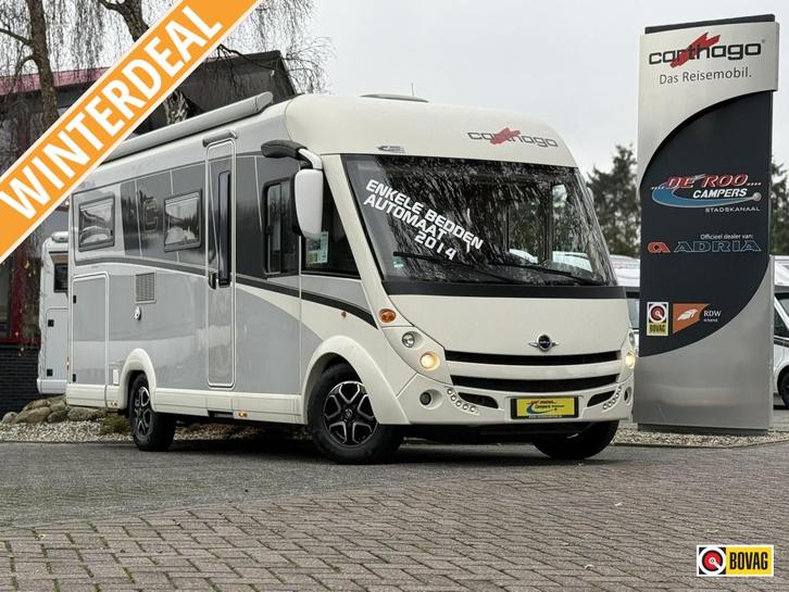 Carthago C-Compactline I 143 LE Lengtebed AUTOMAAT Lithium, Caravans en Kamperen, Campers, Bedrijf, tot en met 4, Integraal, Carthago