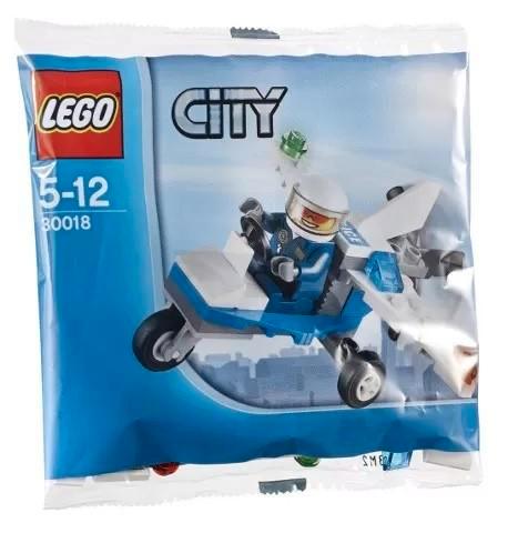 LEGO 30018 City Politie Helikopter (Polybag), Kinderen en Baby's, Speelgoed | Duplo en Lego, Nieuw, Lego, Complete set, Ophalen of Verzenden