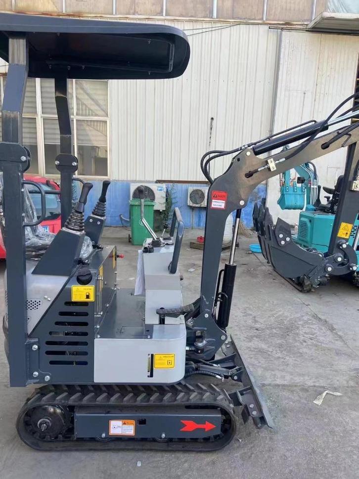 Graafmachine 1,2T incl 3x bak, telescopisch onderstel, Doe-het-zelf en Verbouw, Gereedschap | Overige machines, Gebruikt, Ophalen