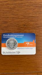 Architectuur vijfje 2008 in coincard unc, Ophalen of Verzenden, Koningin Beatrix, Euro's