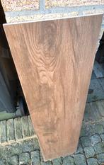 Bruine tegels “houtlook” 120x30 cm (4 stuks), Doe-het-zelf en Verbouw, Tegels, Ophalen, 60 cm of meer, Keramiek, Nieuw