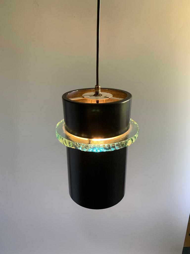 Hiemstra Evolux hanglamp, Ophalen of Verzenden, Zo goed als nieuw, Glas, Minder dan 50 cm