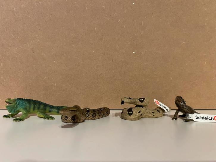 Schleich reptielen, Verzamelen, Dierenverzamelingen, Zo goed als nieuw, Beeldje of Figuurtje, Paard, Ophalen of Verzenden