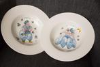 2x bord Mosselvrouw/ Mosselman Corry Ammerlaan - Artihove, Huis en Inrichting, Keuken | Servies, Ophalen, Zo goed als nieuw, Overige stijlen