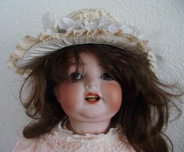 Antieke pop lengte 53 cm Merk: Heubach - Koppelsdorff  beschikbaar voor biedingen