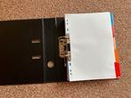 ordner met tabbladen, Ophalen of Verzenden, Gebruikt