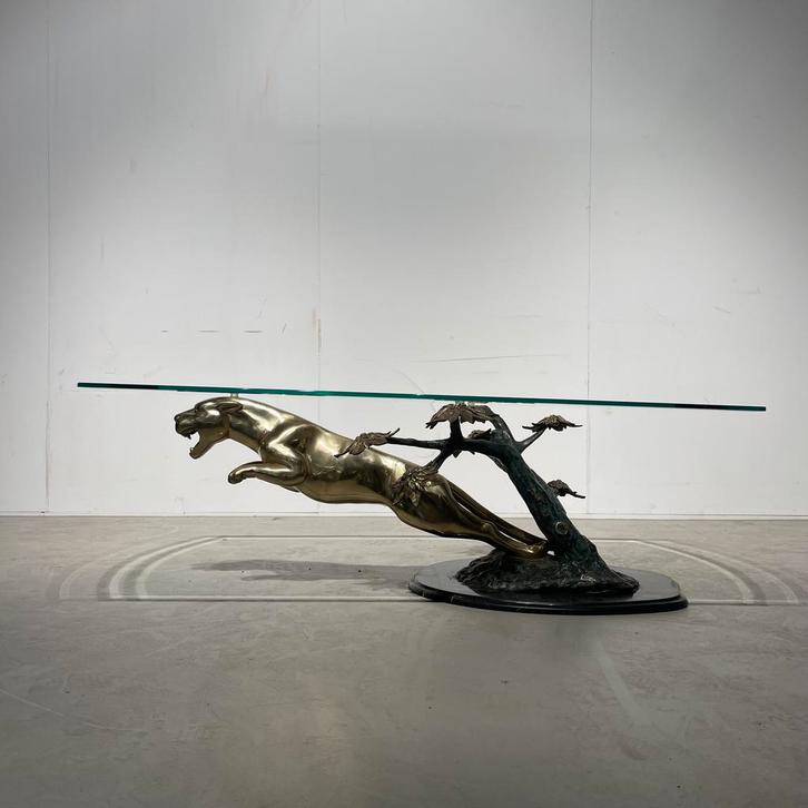 Willy D'Aro coffee table met Panter Design, Hobby en Vrije tijd, Wargaming, Gebruikt, Overige soorten, Toebehoren, Ophalen of Verzenden