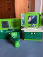 Vintage Fleur badkamerset jaren 70, zie beschrijving, Ophalen of Verzenden, Overige typen