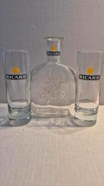 Ricard setje (Q), Ophalen of Verzenden, Zo goed als nieuw, Borrel- of Shotglas