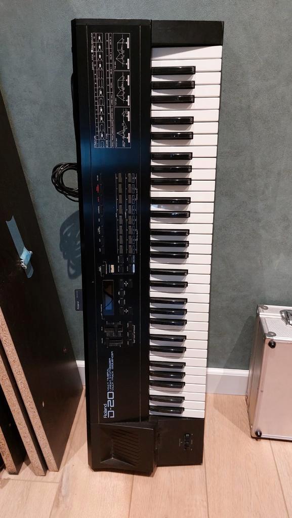 Roland D20 Synthesizer jaren 80 + Expansioncard, Muziek en Instrumenten, Keyboards, Gebruikt, Roland, Ophalen