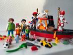 Playmobil Stoomboot set 5206 + Sinterklaas & Zwarte Piet +…, Kinderen en Baby's, Speelgoed | Playmobil, Ophalen of Verzenden, Zo goed als nieuw