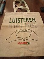 Tasje Luisteren met het Hart GGMD, Ophalen of Verzenden, Zo goed als nieuw, Beige, Schoudertasje