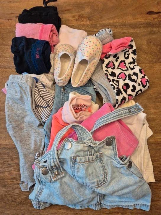 Set meisjeskleding, maat 62cm, Kinderen en Baby's, Babykleding | Baby-kledingpakketten, Gebruikt, Ophalen