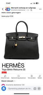 Hermes tas, Sieraden, Tassen en Uiterlijk, Ophalen of Verzenden, Zo goed als nieuw, Handtas