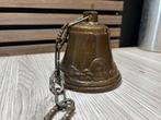 Prachtige antieke zwitserse bronze bel zeer oud, Antiek en Kunst, Antiek | Koper en Brons, Ophalen of Verzenden