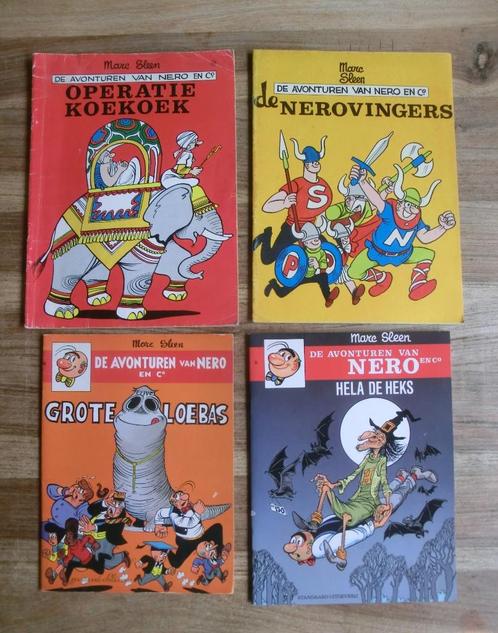 4 stripboeken uit de reeks van Nero, Boeken, Stripboeken, Gelezen, Meerdere stripboeken, Ophalen of Verzenden