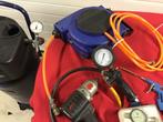 Compressor,luchtslang haspel, luchtsleutel enz, Doe-het-zelf en Verbouw, Compressors, Minder dan 25 liter, Ophalen, Zo goed als nieuw
