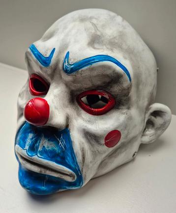 Batman: The Dark Knight: Joker Bankoverval Clown Bozo Masker beschikbaar voor biedingen