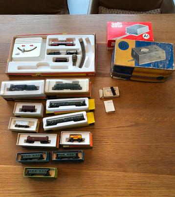 Vintage piko & herbert stein n-spoor treinen wagonen beschikbaar voor biedingen