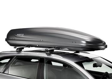 Dakkoffer Hapro Traxer 8.6  Anthracite 530 ltr. inhoud! beschikbaar voor biedingen