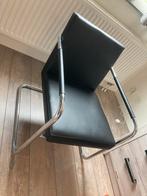 Fauteil modern zwart, Huis en Inrichting, Stoelen, Ophalen, Kunststof, Gebruikt, Zwart